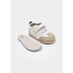 41785 Deportiva respetuosa crudo/arena Mayoral. ZAPATOS PARA BEBE - CALZADO Peucas Deportivas BAREFOOT NIÑO Playeros . CALZADO