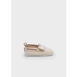 41793 Alpargata respetuosa arena velcro Mayoral. ZAPATOS PARA BEBE - CALZADO . CALZADO 19. Color ARENA. 