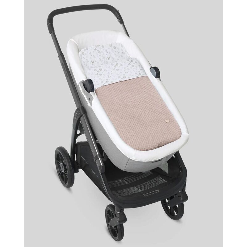 044 183284 SACO COCHE "MORIA"  PAZ RODRIGUEZ. PASEO - ACCESORIOS DE SACOS SOBRE Y PUNTO PARA CAPAZO COCHE . Color ARENA. 