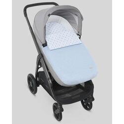 142 183308 CTO. COLCHA+BASE "GANSO" PAZ RODRIGUEZ. PASEO - ACCESORIOS DE SACOS COCHE CAPAZO . Color Azul. 