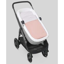 044 183330 SACO COCHE "ADAMA" PAZ RODRIGUEZ. PASEO - ACCESORIOS DE SACOS SOBRE Y PUNTO PARA CAPAZO COCHE . Color Rosa. 