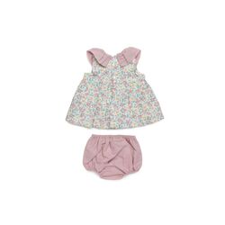 26098 JESUSITO CON BRAGA TELA FLORES GASA MAQUILLAJE JULIANA. ROPA PARA BEBES ,PREMAMA Y COLEGIAL - DE 0 5 AÑOS INFANTIL VERANO