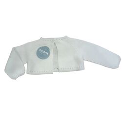 26212 CHAQUETA CORTA BLANCO LINES PASACINTAS JULIANA. ROPA PARA BEBES ,PREMAMA Y COLEGIAL - DE 0 5 AÑOS INFANTIL VERANO NIÑA