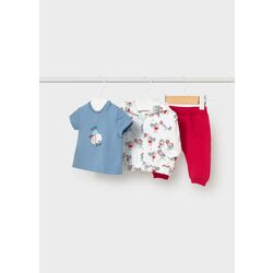 1893 Chandal 3 piezas rojo Mayoral. ROPA PARA BEBES ,PREMAMA Y COLEGIAL - DE 0 5 AÑOS INFANTIL VERANO NIÑO Sudaderas Chandal