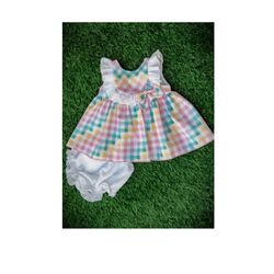 IBZ001 JESUSITO IBIZA KAROLA. ROPA PARA BEBES ,PREMAMA Y COLEGIAL - DE 0 5 AÑOS INFANTIL VERANO NIÑA Vestidos . TALLAS 12 meses.