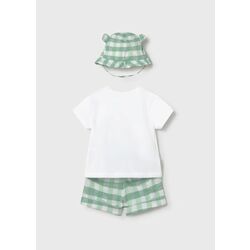 1276 Conjunto pantalón corto manzana mayoral. ROPA PARA BEBES ,PREMAMA Y COLEGIAL - DE 0 5 AÑOS INFANTIL VERANO RECIEN NACIDO