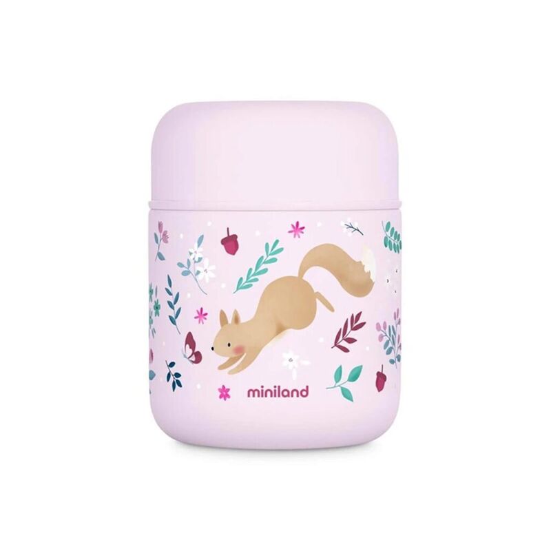89733 TERMO SOLIDOS MINI SQUIRREL 280ML MINILAND. PUERICULTURA Y COMPLEMENTOS PARA BEBES - COMIDA TERMOS RECIPIENTES . Color 0. 