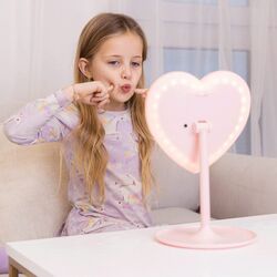 GIO- 758   InnoGIO Espejo Led GIO Heart perfect Pink Heart. JUGUETES PARA BEBE . Color 0. 