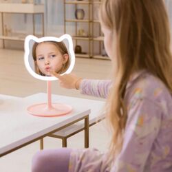 GIO- 758   InnoGIO Espejo Led Pink cat led  Heart. MOBILIARIO Y DECORACION PARA BEBE - . Color 0. 