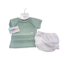 C1108 CONJUNTO PUNTO Y BRAGUITA BAMBULA CUCADAS. ROPA PARA BEBES ,PREMAMA Y COLEGIAL - DE 0 5 AÑOS INFANTIL VERANO Conjuntos