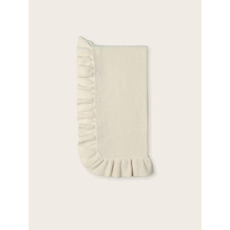 V650 Mantita punto algodon Hazel NEUTRALS MILK MAC ILUSION. PUERICULTURA Y COMPLEMENTOS PARA BEBES - ACCESORIOS DE . Color MILK.