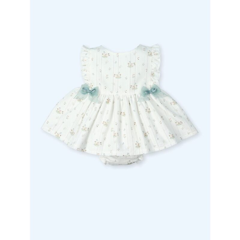 0113 Jesusin + Culotte plumeti estampado AQUATIC CONEJITOS MAC ILUSION. ROPA PARA BEBES ,PREMAMA Y COLEGIAL - DE 0 5 AÑOS