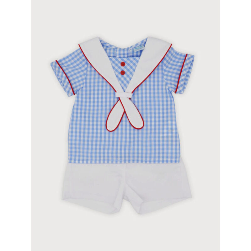26AB-109 CONJUTO DE 2PZ PANTALON FARM MAYORCA SARDON. ROPA PARA BEBES ,PREMAMA Y COLEGIAL - DE 0 5 AÑOS INFANTIL VERANO
