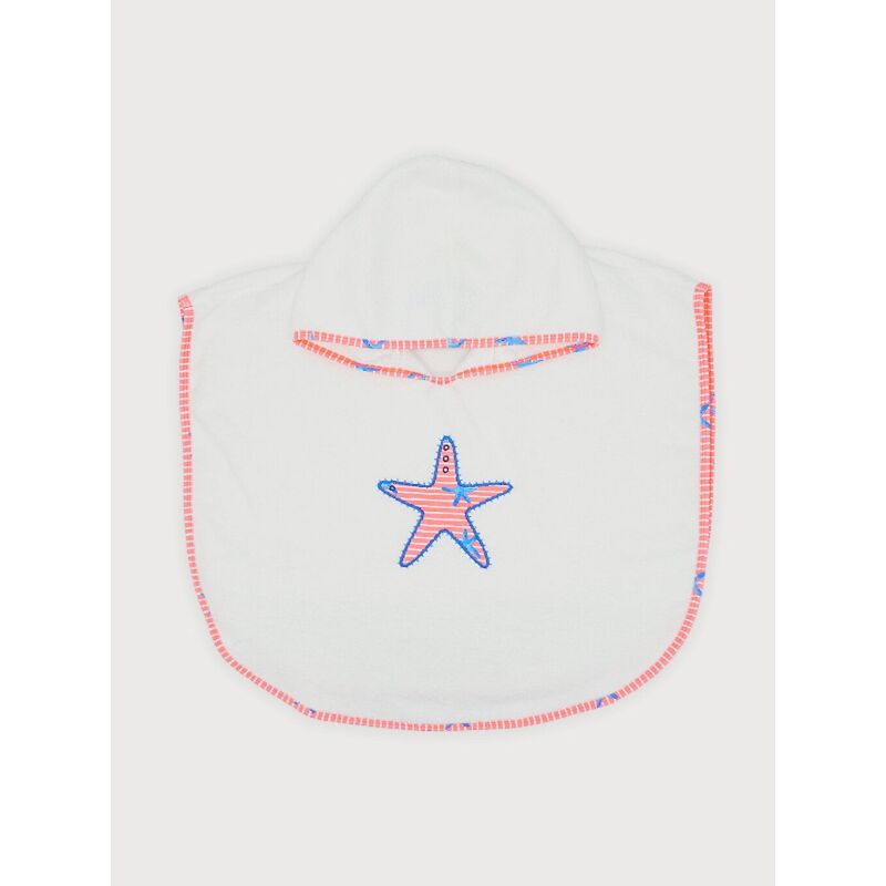26AP 865 CAPA DE BAÑO FAMILIA ESTRELLAS SARDON. PUERICULTURA Y COMPLEMENTOS PARA BEBES - BAÑO TOALLAS CAPAS DE . Color Blanco. 