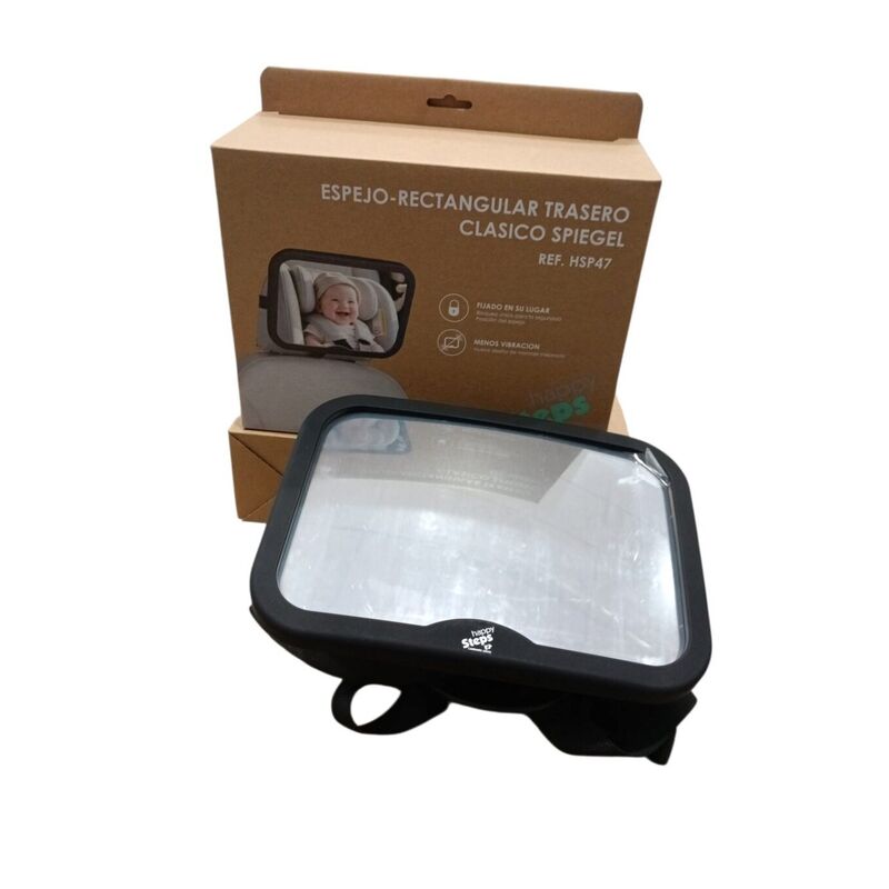 HSP47 Espejo  rectangular trasera clásico spiegel happy steps. SILLAS DE AUTO - Accesorios . Color 0. 