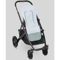 052 183280 COLCHONETA SILLA ESTRECHA "PRAVIA" VERDE AGUA PAZ RODRIGUEZ. PASEO - ACCESORIOS DE COLCHONETAS PARA SILLAS . Color