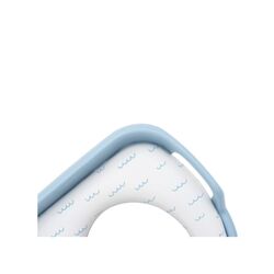 1408 Reductor wc con asas azul Olmitos. PUERICULTURA Y COMPLEMENTOS PARA BEBES - BAÑO REDUCTORES . Color Azul. 