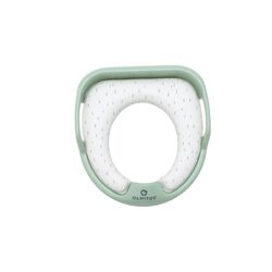 1409 Reductor wc con asas verde Olmitos. PUERICULTURA Y COMPLEMENTOS PARA BEBES - BAÑO REDUCTORES . Color Verde. 