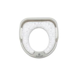 1410 Reductor wc con asas gris Olmitos. PUERICULTURA Y COMPLEMENTOS PARA BEBES - BAÑO REDUCTORES . Color GRIS . 