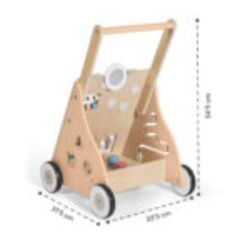 3484 Correpasillos para bebe Maxi Naranja Ms. JUGUETES PARA BEBE - DE MADERA . Color Naranja. 