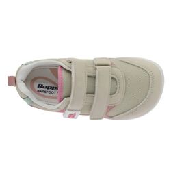 2118620 Playero con luces rosa  barefoot Beppi. ZAPATOS PARA BEBE - CALZADO BAREFOOT NIÑO NIÑA . CALZADO 25. 