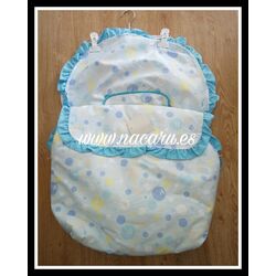 SACO MATRIX LUNAR AZUL 1581 PARAGUERIA. COCHECITOS-CARRICOCHES PARA BEBE ACCESORIOS DE SACOS Y TEXTILES GRUPO 0 MATRIX OUTLET
