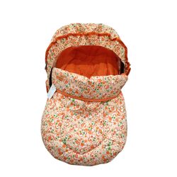 SACO MATRIX FLOR NARANJA BEJAR. OUTLET - PUERICULTURA COCHECITOS-CARRICOCHES PARA BEBE SACOS Y TEXTILES GRUPO 0 MATRIX